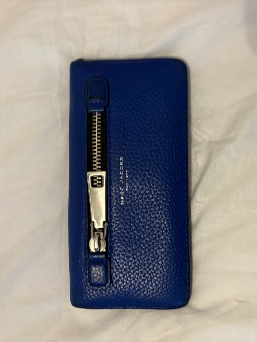 Marc Jacobs New York Blue Leather Wallet